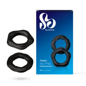 So Divine cock rings 2 pack Mendurance