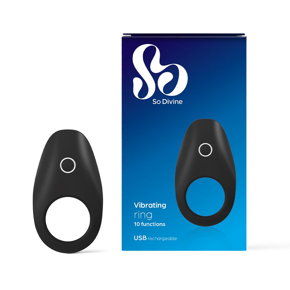 So Divine rechargeable cock ring Mendurance